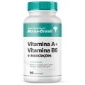 Vitamina A 100 UI Vitamina B6 50 mg Vitamina C 300 mg Zinco 7mg - 90 Cápsulas