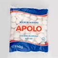 Algodão Em Bolas Hidrófilo Apolo Multiuso 100G