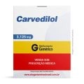 Carvedilol 3,125 mg Com 30 Comprimidos Genérico EMS