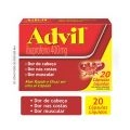 Advil 400Mg Com 20 Cápsulas