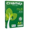 Pacote de Papel A4 Chamex 500 Folhas Sulfite 75g Alcalino 210mmx297mm Multi Ipaper Pt
