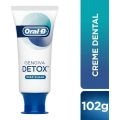 Creme Dental Oral-B Gengiva Detox Deep Clean 102G
