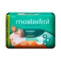 Fralda Geriátrica Masterfral Confort Tamanho G Com 20 Unidades