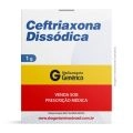 Ceftriaxona Dissódica 1G Genérico Teuto