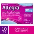 Allegra 180mg 10 Comprimidos
