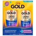 Kit Shampoo 275Ml e Condicionador 175Ml Niely Gold Cachos do seu jeito