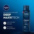 NIVEA MEN Antitranspirante Aerossol Deep Carvão Ativado MaxxTech 150ml