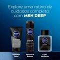NIVEA MEN Antitranspirante Aerossol Deep Carvão Ativado Amadeirado 150ml