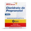Cloridrato de Propranolol 40 Mg Com 30 Comprimidos Genérico União Química
