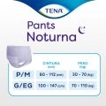 Roupa Íntima Descartável Pants Noturna Tamanho Grande e Extra Grande 7 unidades Tena