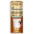 Protetor Solar Facial L'Oréal UV Defender Antifotoenvelhecimento Cor Escura FPS60 40g
