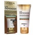 Protetor Solar Facial L'Oréal UV Defender Antifotoenvelhecimento Cor Escura FPS60 40g