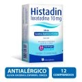 Histadin 10mg com 12 Comprimidos
