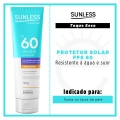 Protetor Solar Sunless Fps 60 120g