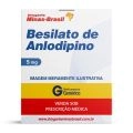 Besilato de Anlodipino 5mg Com 30 Comprimidos Genérico Geolab