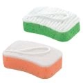 Kit de Esponja Para Banho Splum Esfoliante + Massageadora Santa Maria Ref:774