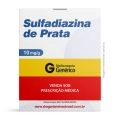 Sulfadiazina de Prata 10mg/g 30g Genérico União Química