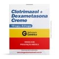 Clotrimazol + Dexametasona Creme 40g Genérico Germed