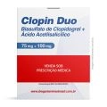 Clopin DUO 75mg + 100mg com 30 Comprimidos