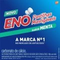 Pastilhas Mastigáveis Eno Menta com 8 Unidades Gsk