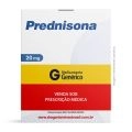 Prednisona 20mg com 10 Comprimidos Genérico União Química