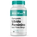 Composto Libido Feminino Com Feno Grego 90 Cápsulas
