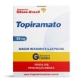 Topiramato 50mg com 60 Comprimidos Revestidos Genérico Nova Química
