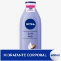 NIVEA Loção Deo-Hidratante Soft Milk 400ml