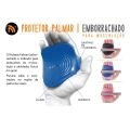Protetor Palmar Emborrachado Tamanho Único Azul Prottector