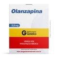 Olanzapina 2,5mg Com 30 Comprimidos Revestidos Genérico Biolab