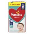 Fralda Pampers Supersec Jumbo G Com 80 Unidades