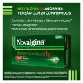 Novalgina Dipirona 1g Com 20 Comprimidos Sanofi
