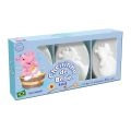 Sabonete Infantil Blue Com 3 Unidades 80g Cada Cheirinho De Bebê