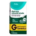 Dipirona Monoidratada 1g Com 10 Comprimidos Genérico Medley