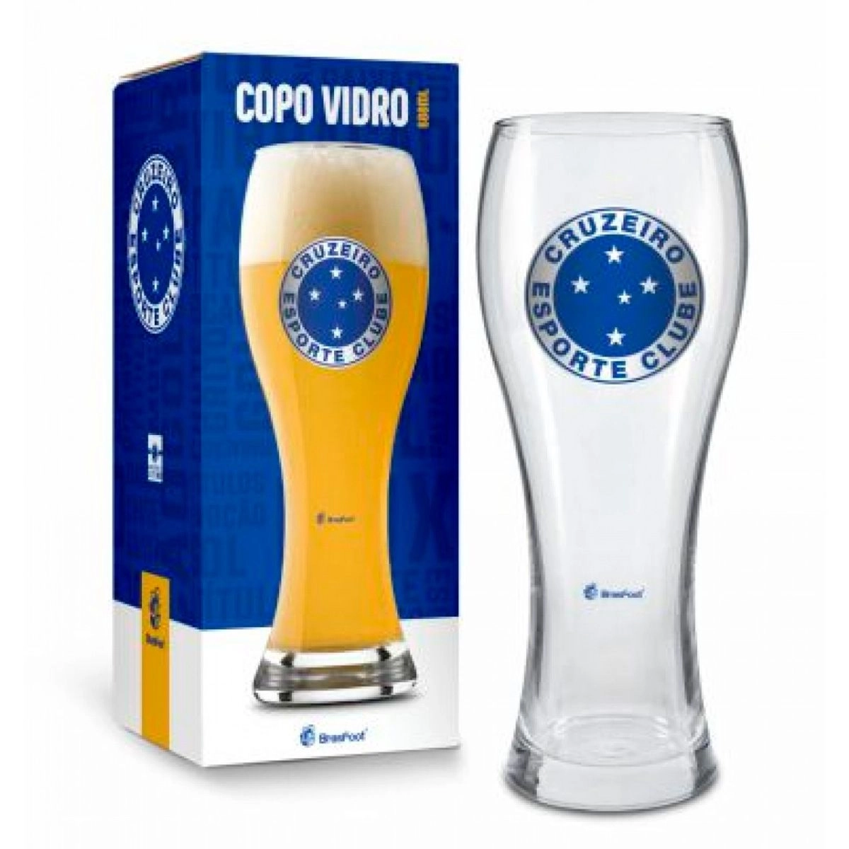 Copo Joinville Cruzeiro 680ml Brasfoot