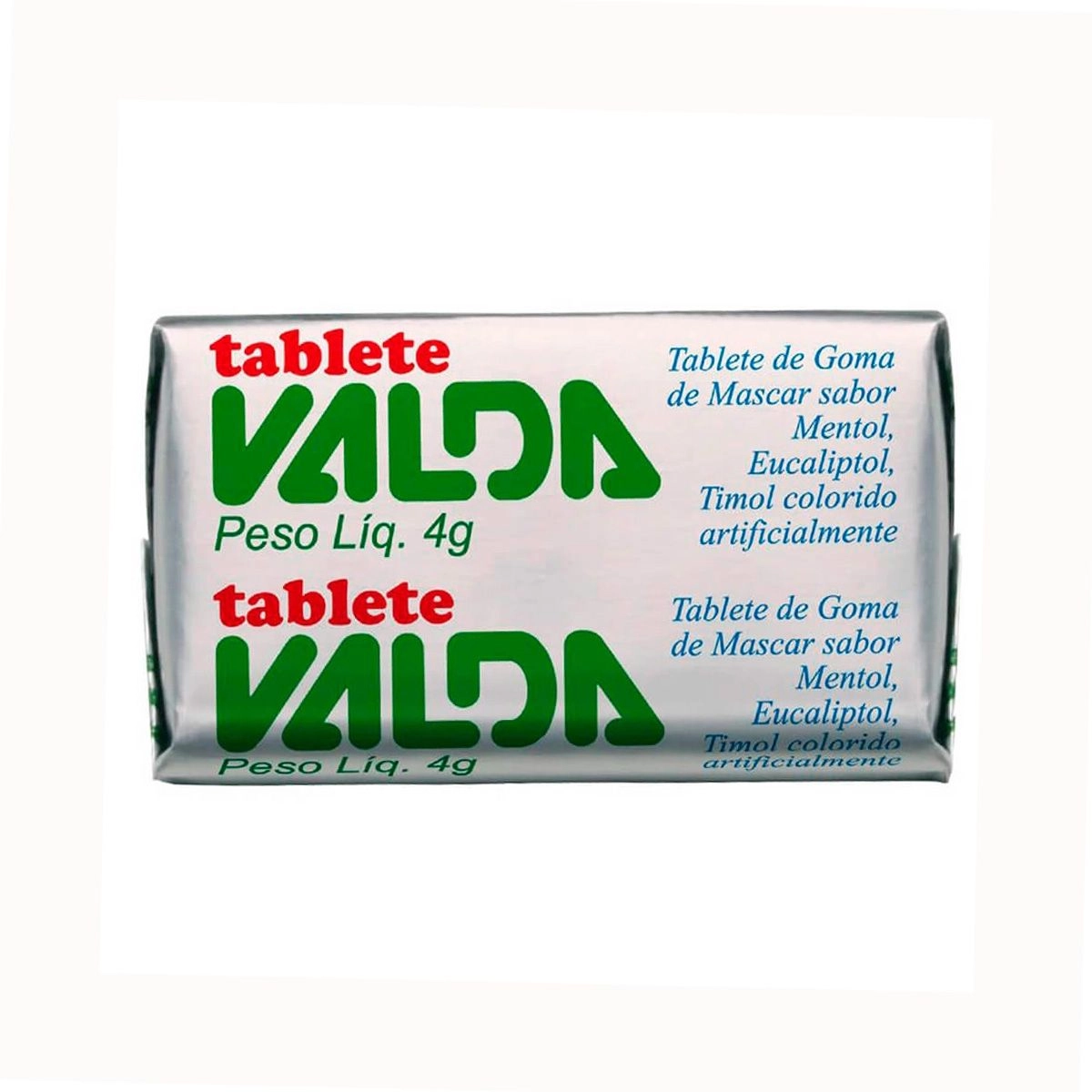 Chiclete Em Tablete Valda Diet Com 4G