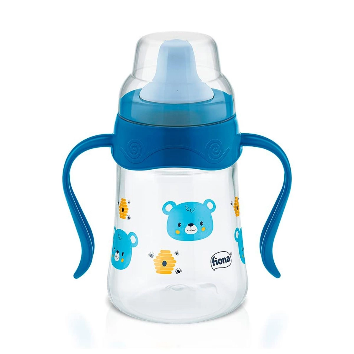Caneca Aprendizado Fiona 180ml Azul Lillo