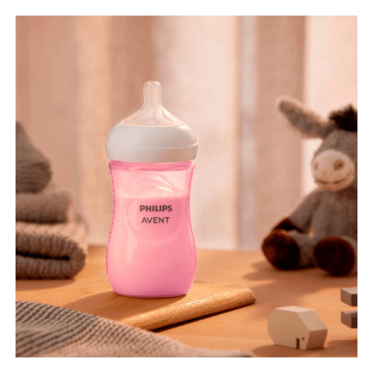 Mamadeira Pétala 3.0 Rosa 260ml Philips Avent