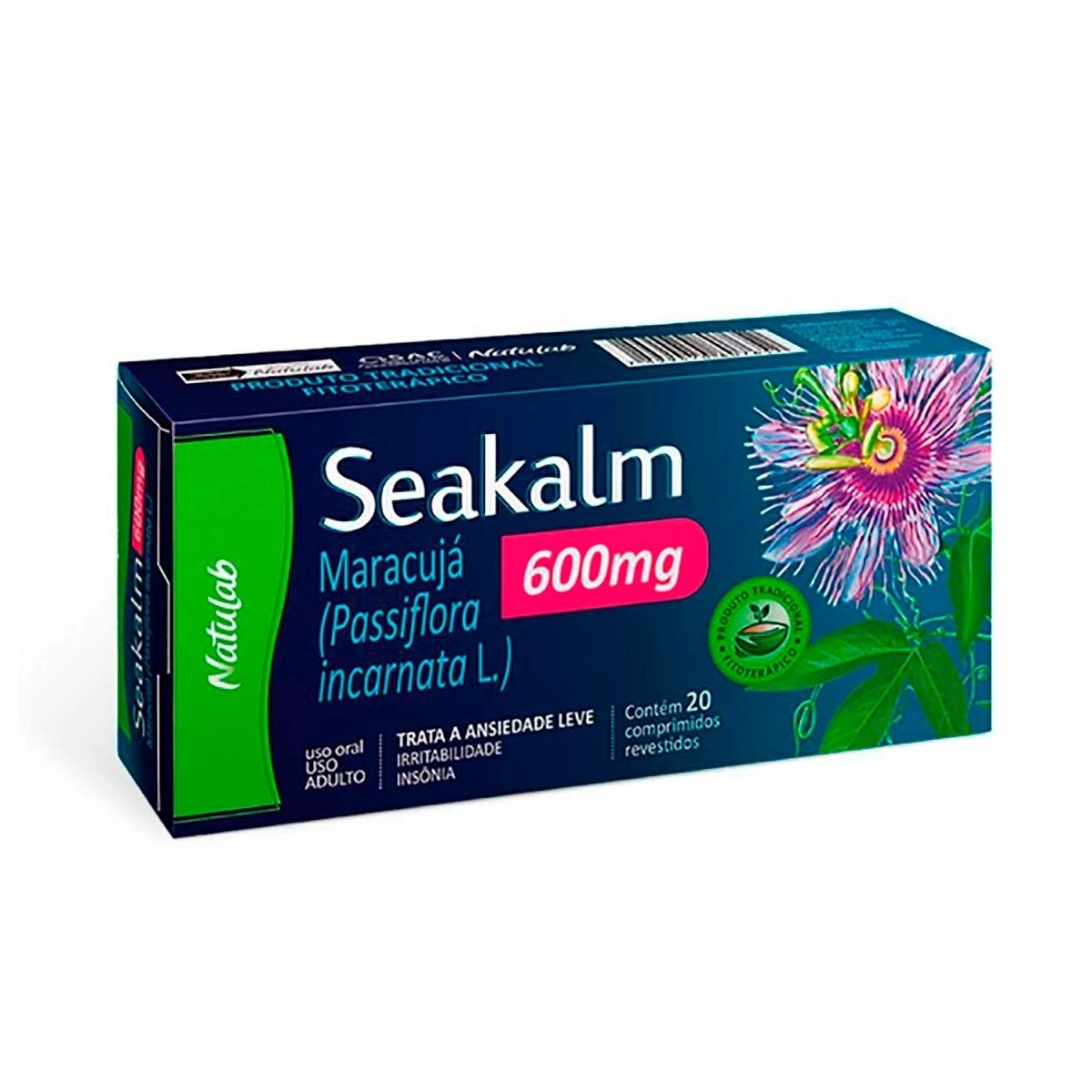 Seakalm 600mg Com 20 Comprimidos Natulab