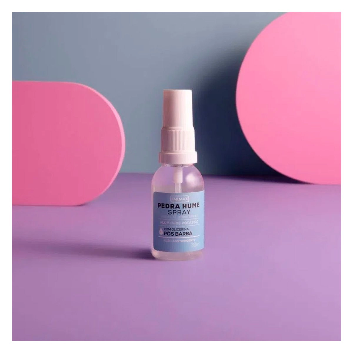 Pedra Hume Spray Com Glicerina Com 30Ml Farmax