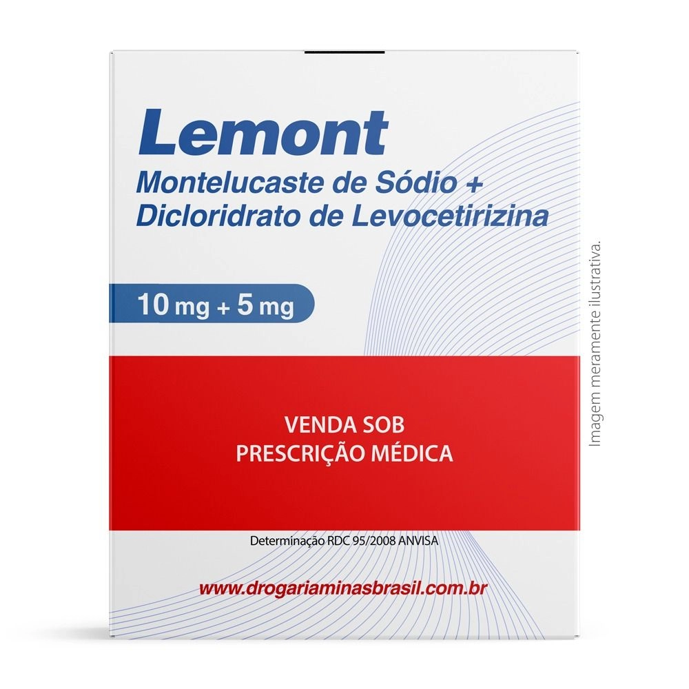 Lemont 10mg/5mg Com 14 Comprimidos Eurofarma