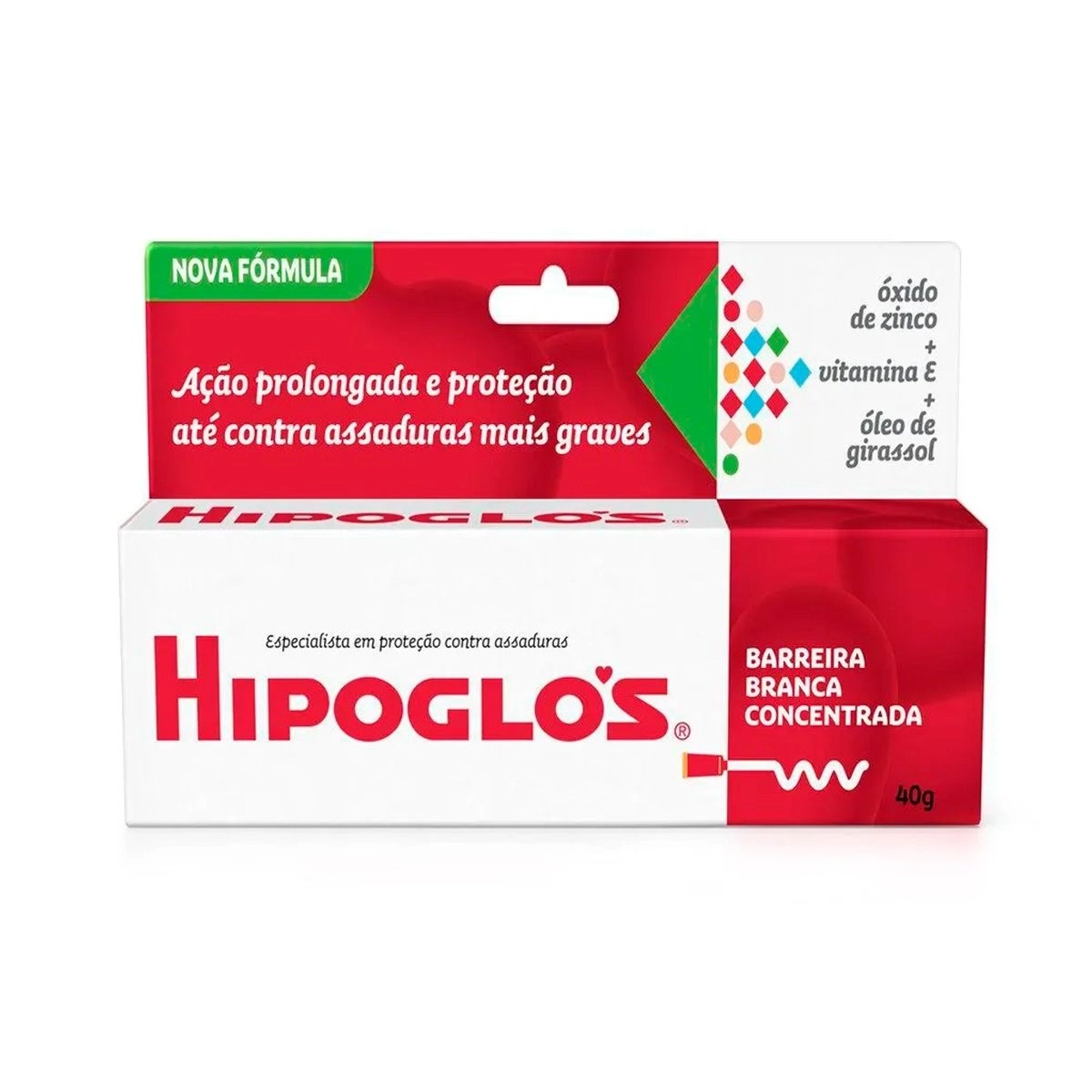 Creme Preventivo De Assaduras Hipoglós Com 40g