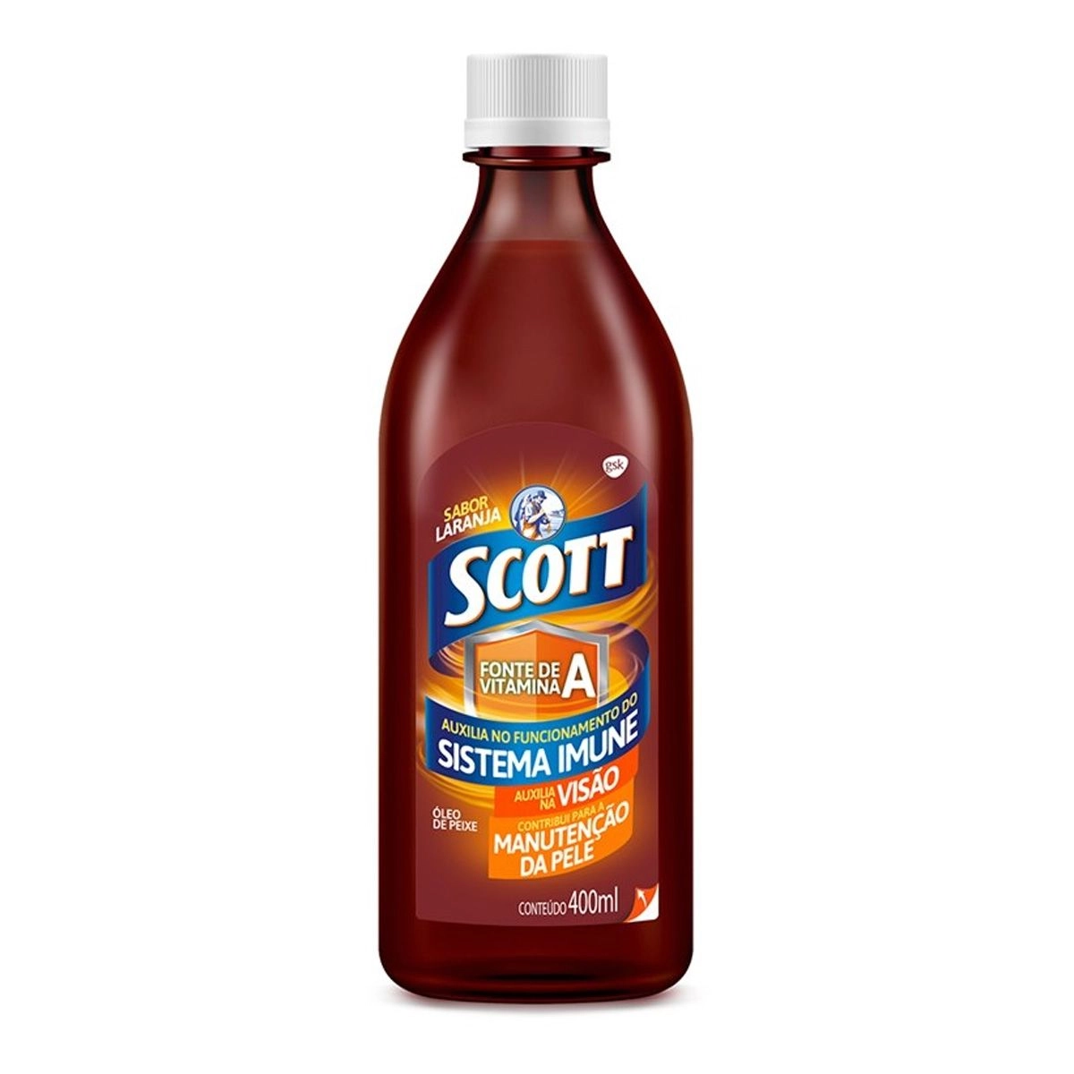 Emulsão Scott Laranja 400 Ml