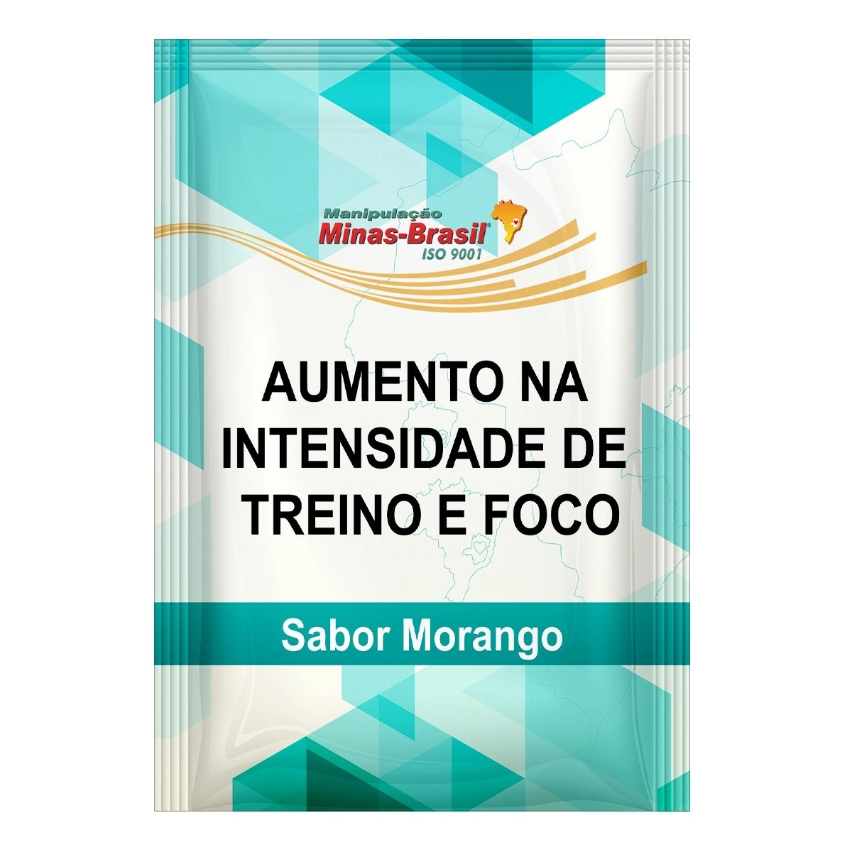 Sachê Aumento Na Intensidade de Treino e Foco Sabor Morango Com 30 Sachês