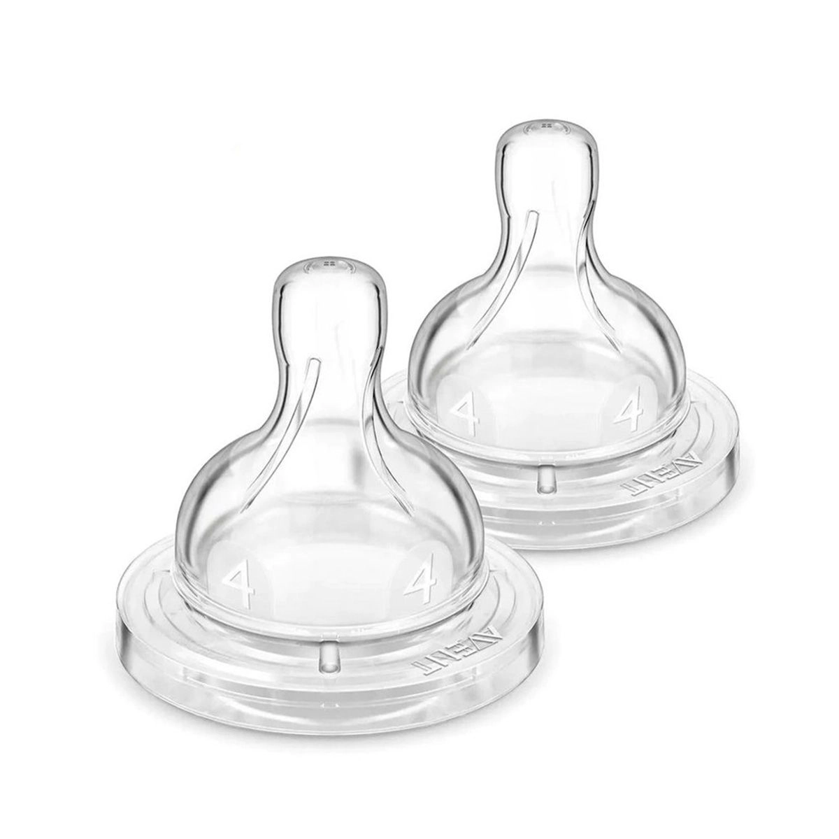 Bico Mamadeira N° 4 Linha Anti Colic Com 2 Unidades Philips Avent