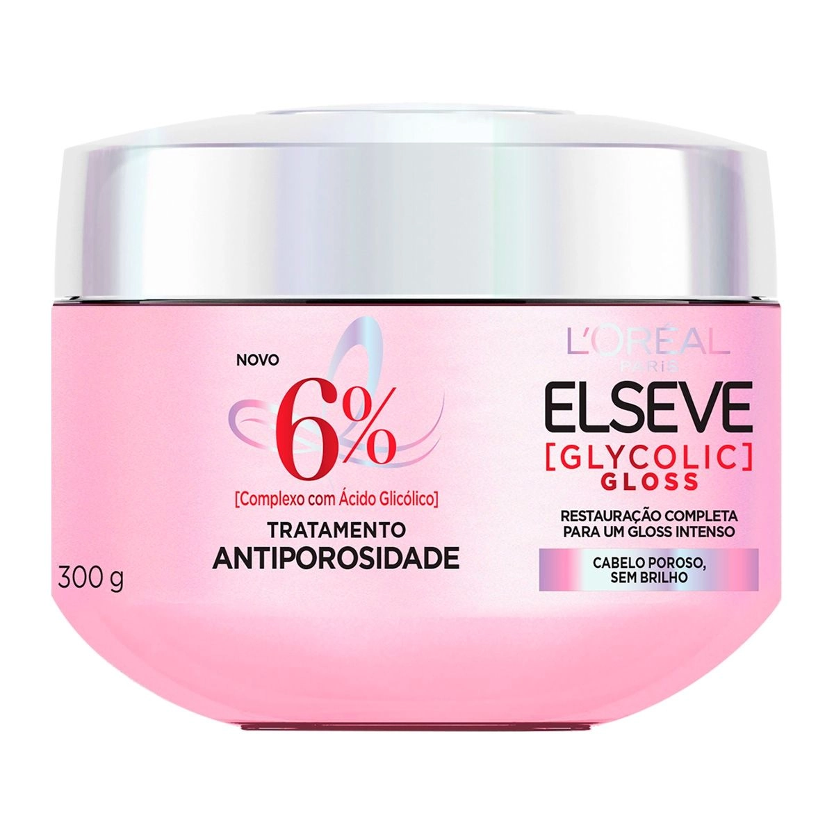Creme de Tratamento Glycolic Gloss 300g Elseve