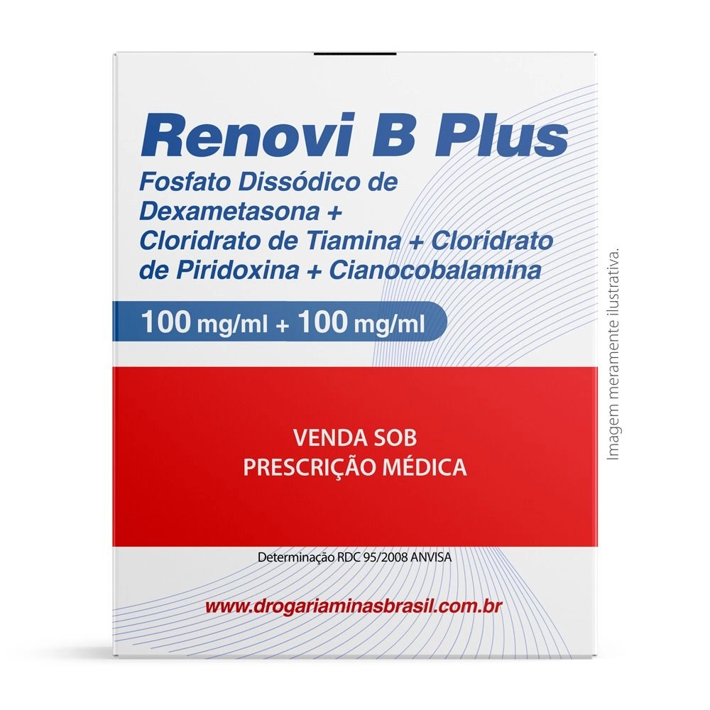 Renovi B Plus Com 3 Ampolas 1ml e 3 Ampolas 2ml Supera