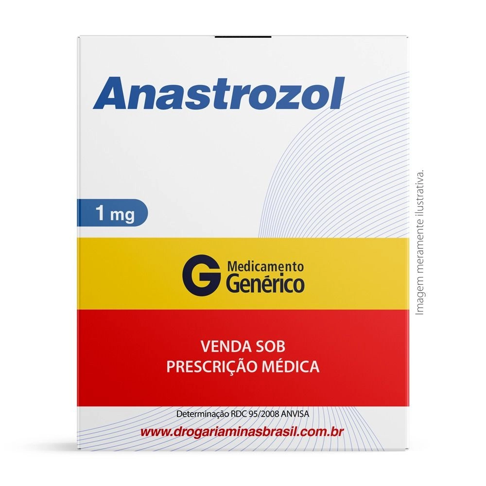 Anastrozol 1mg Com 30 Comprimidos Genérico Blausiegel