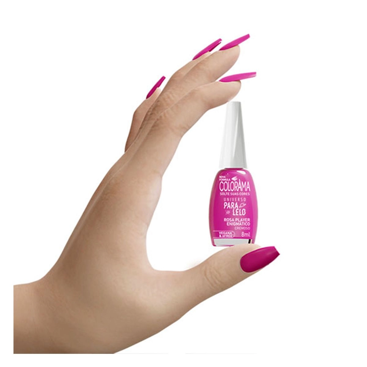 Esmalte Colorama Universo Paralelo Rosa Player Enigmático Cremoso Com 8Ml