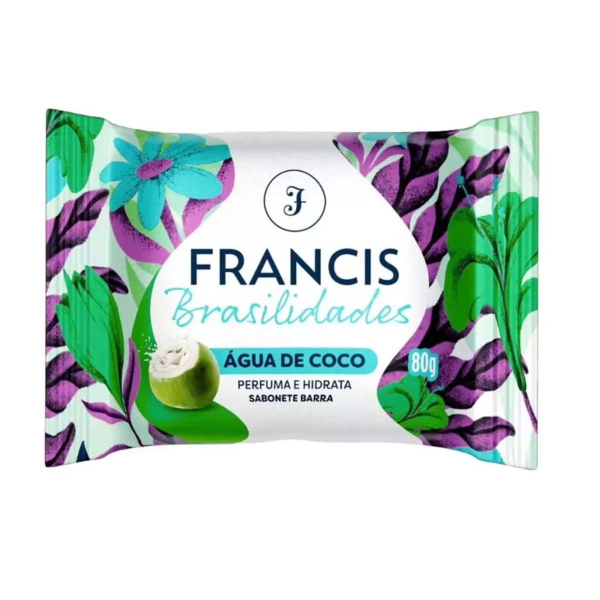 Sabonete em Barra Francis Brasilidades Água de Coco Com 80g